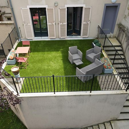 Ferienwohnung Les Terrasses Du Bouchon Troyes Exterior foto